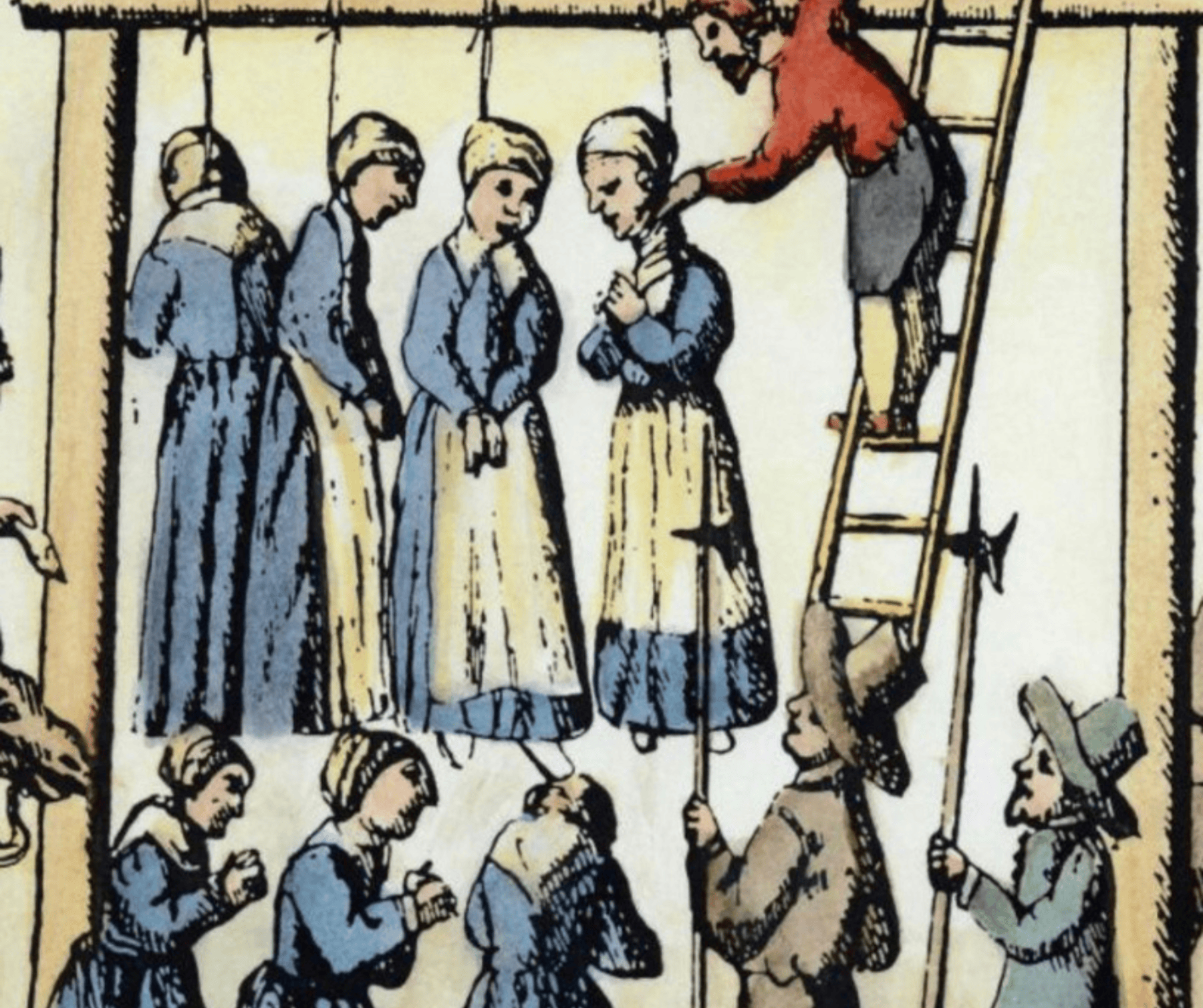 Witch wound hung