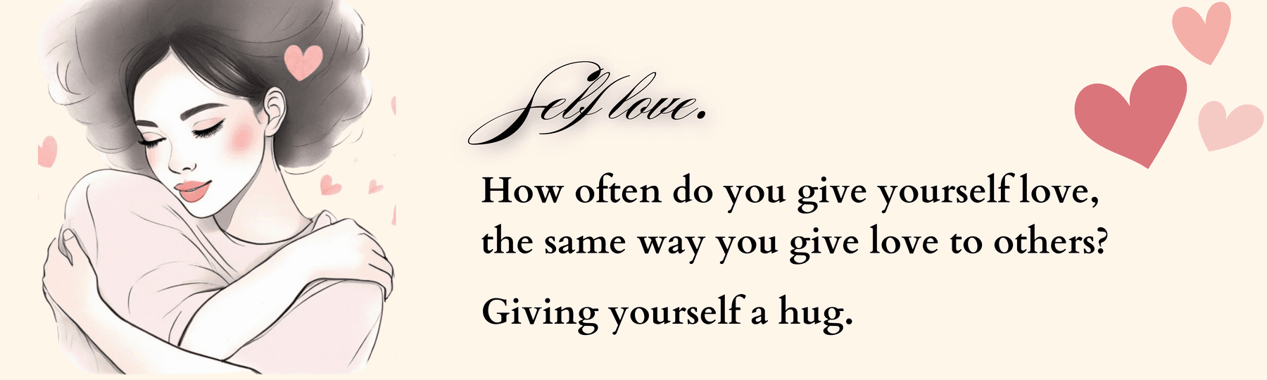 self love hugs