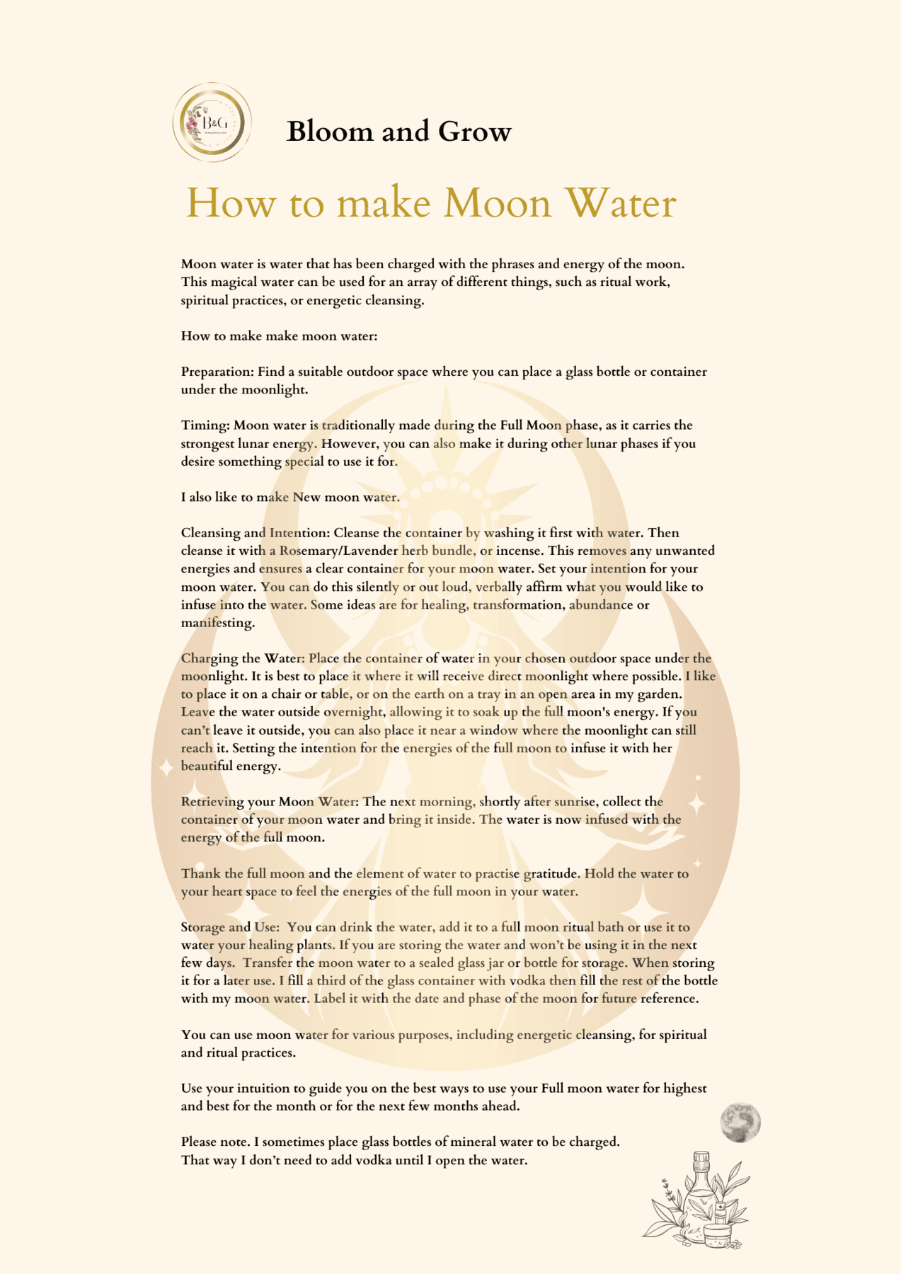 Full moon water. -2
