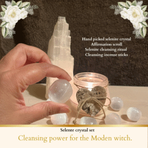 Selenite Crystal – Cleansing power for the Modern Witch