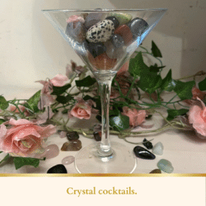 Crystal cocktails.