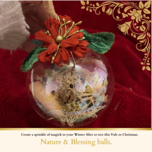 Nature and Blessing ball kits.