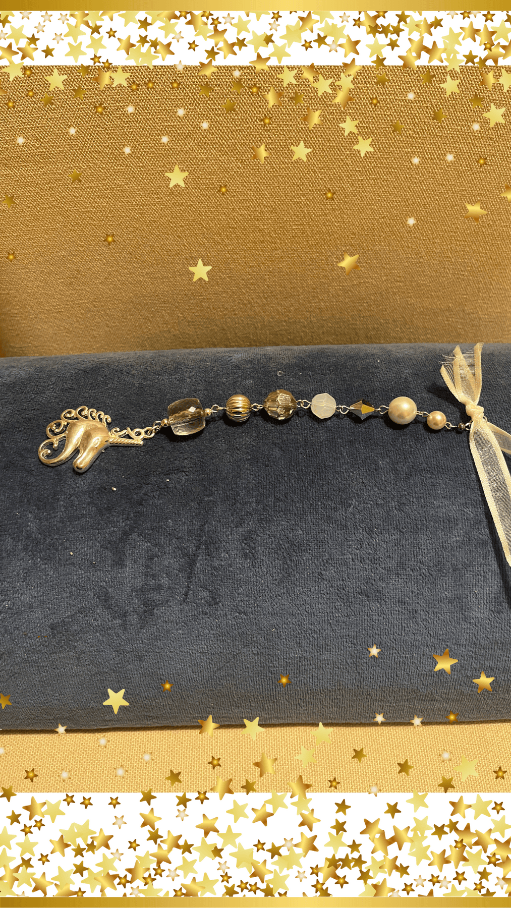 Unicorn alter decoration, crystal and meditation kits.
