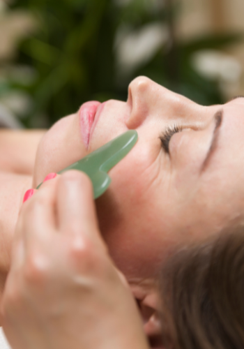 Crystal facial.